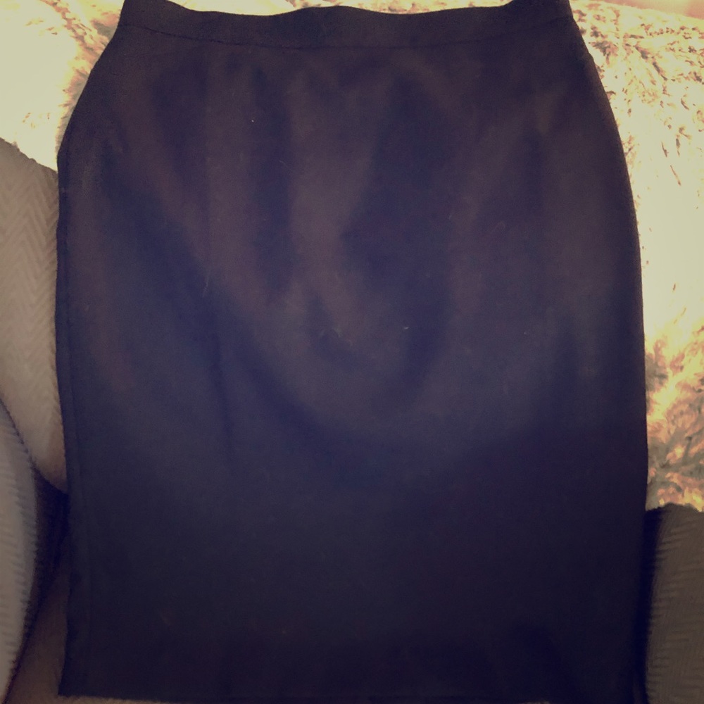 Ann Taylor Loft Black Dress Skirt
